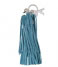 LouLou Essentiels Keyring Key Fringes Space Mountain blue